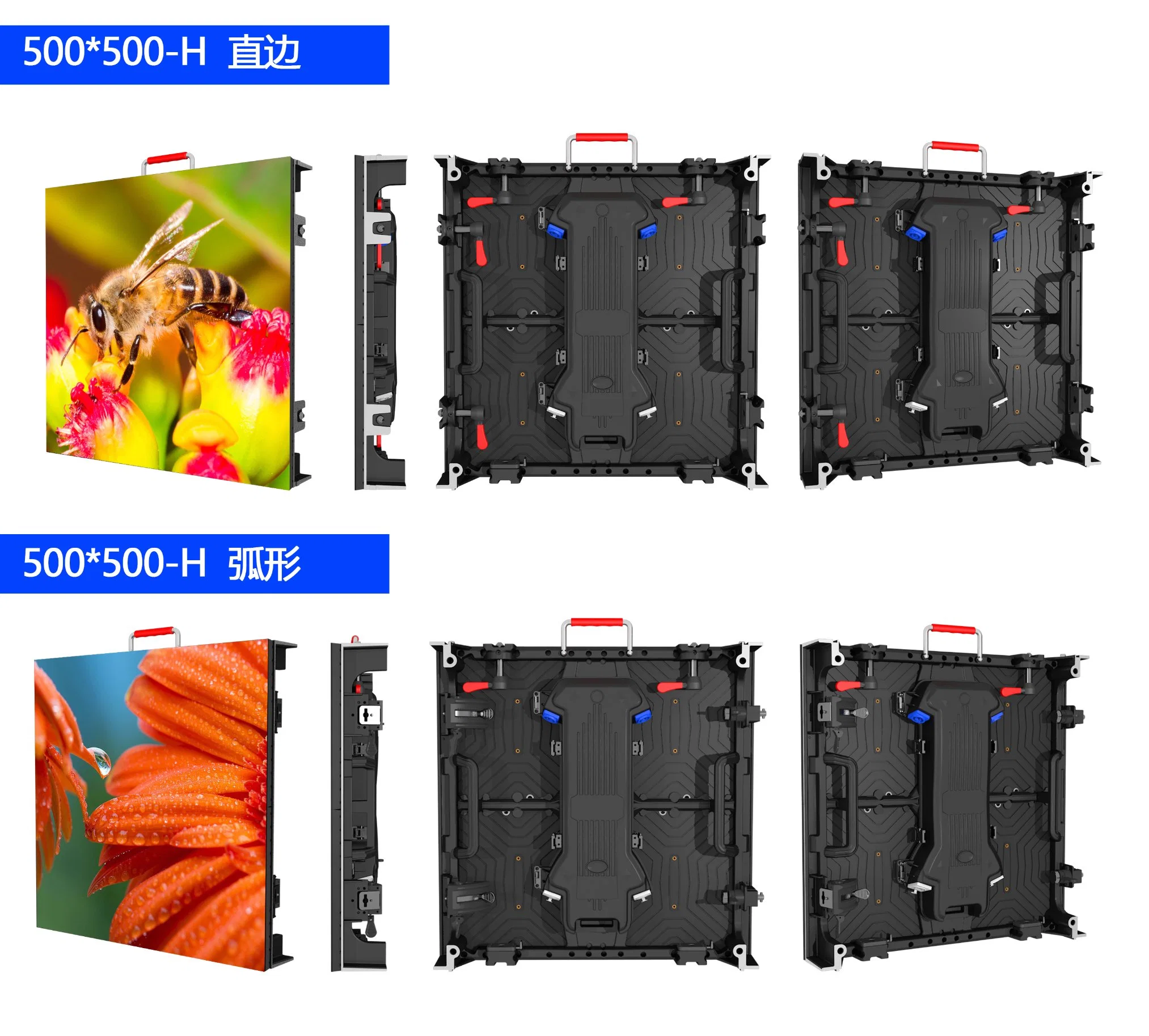 P2,976 P3,91 Indoor / Outdoor Rental LED-Display für Bühne Hintergrund