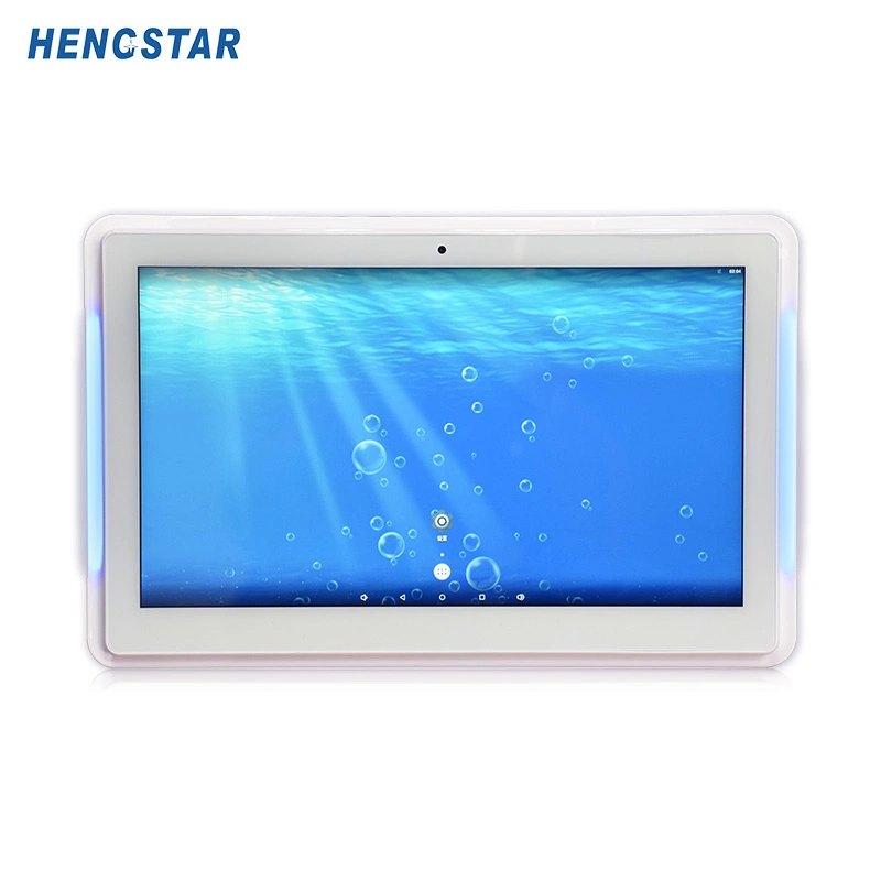 13.3 Inch Wall Mount LCD Touch Screen Poe LED Light Bar Booking System Android Tablets & Presentation Equipment