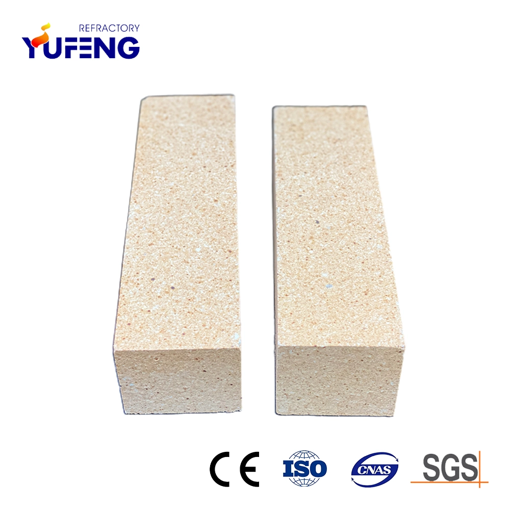 Precision Manufactured Customized Size High Alumina Clay Firebrick with Straight/Wedge/Arch Shape