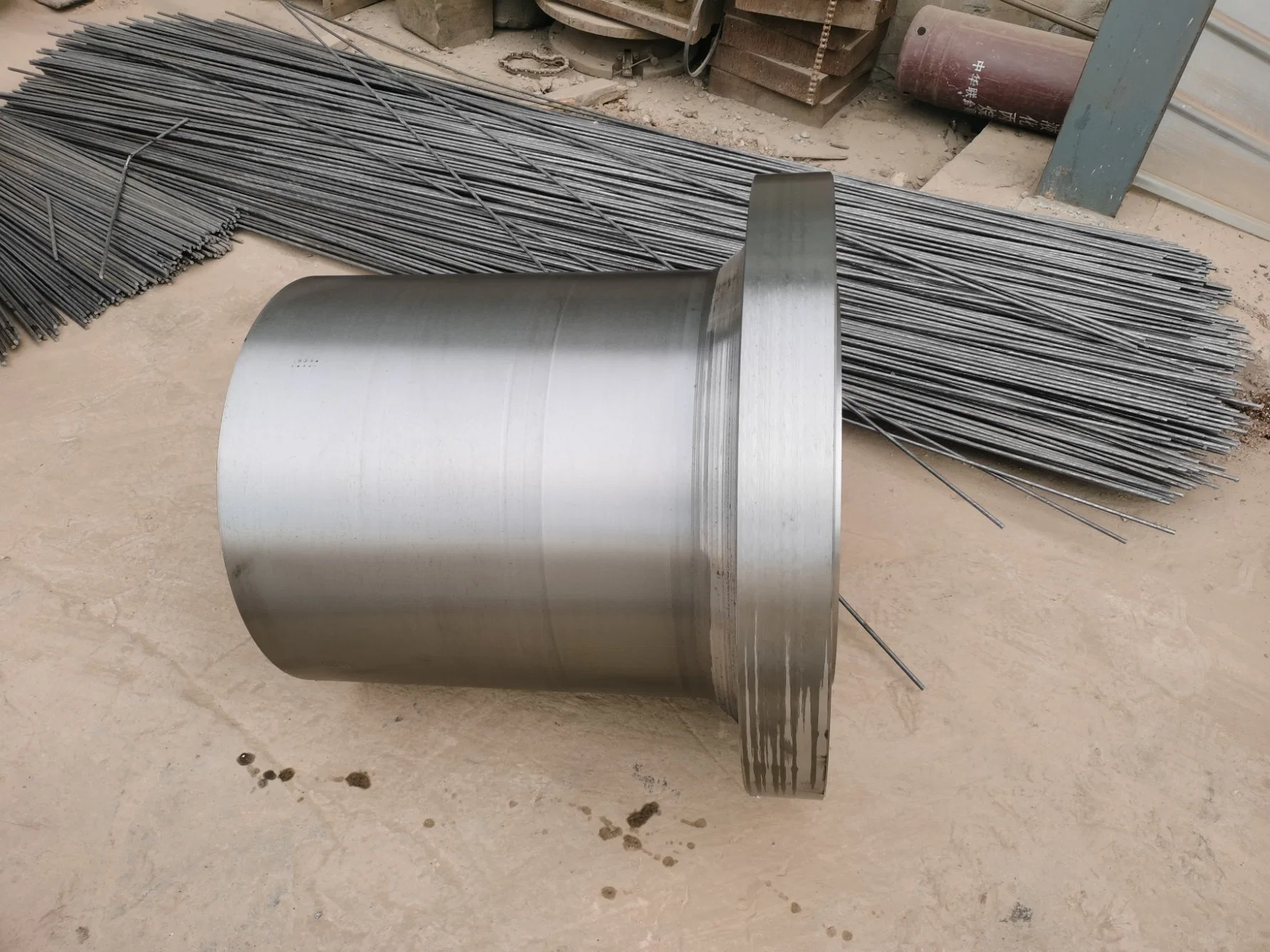 Stainless Steel Flange Alunimum Forging Flange with Pipe Fitting