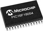 فلاش دائرة متكاملة Pic16f18055-I/SP MCU 14kb، 128 ee، ذاكرة RAM 10 b ADC سعة 1 كيلو بايت