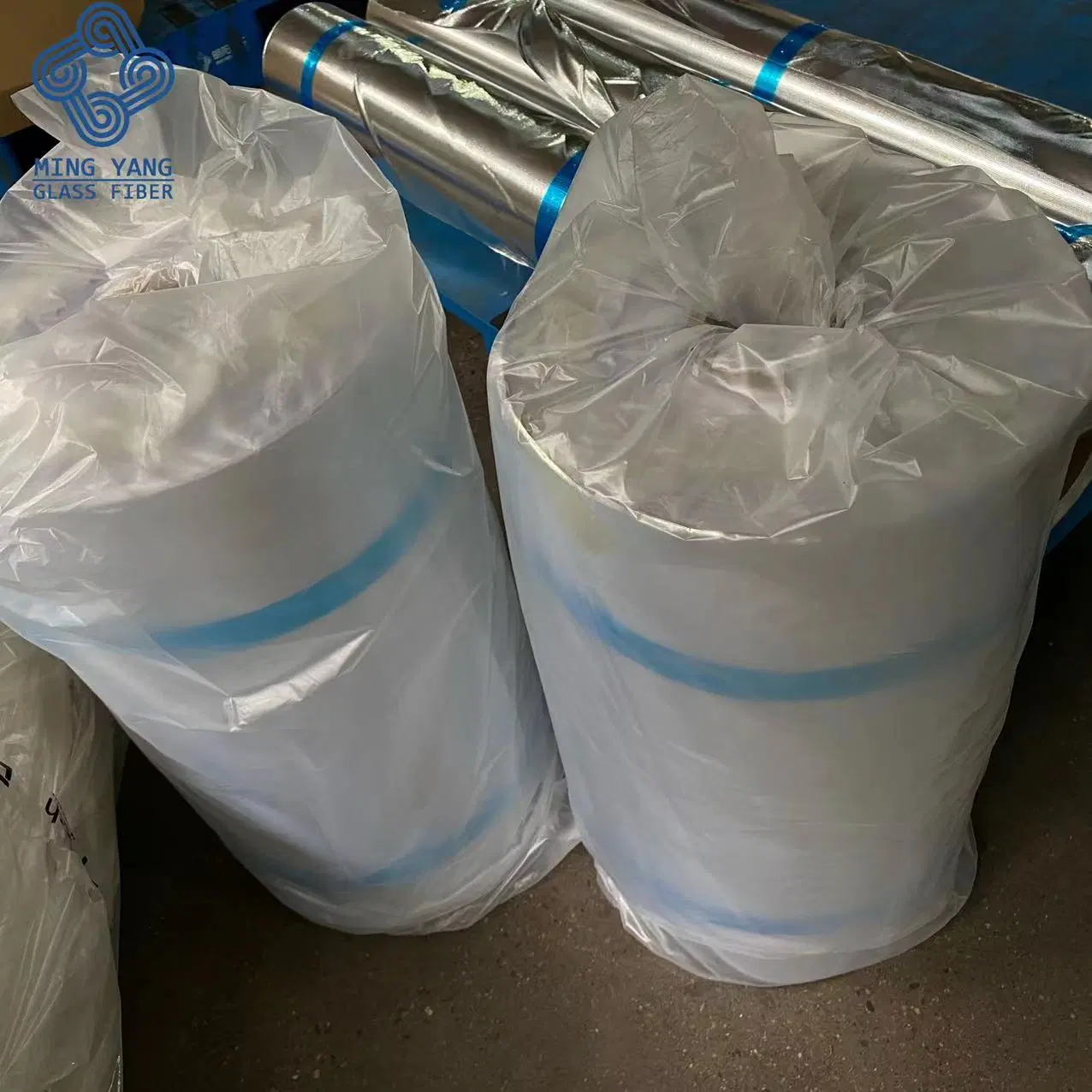 High Temperature Resistant Fiberglass Fabrics Coated Aluminium Foil Fiberglass Cloth Insulation Material