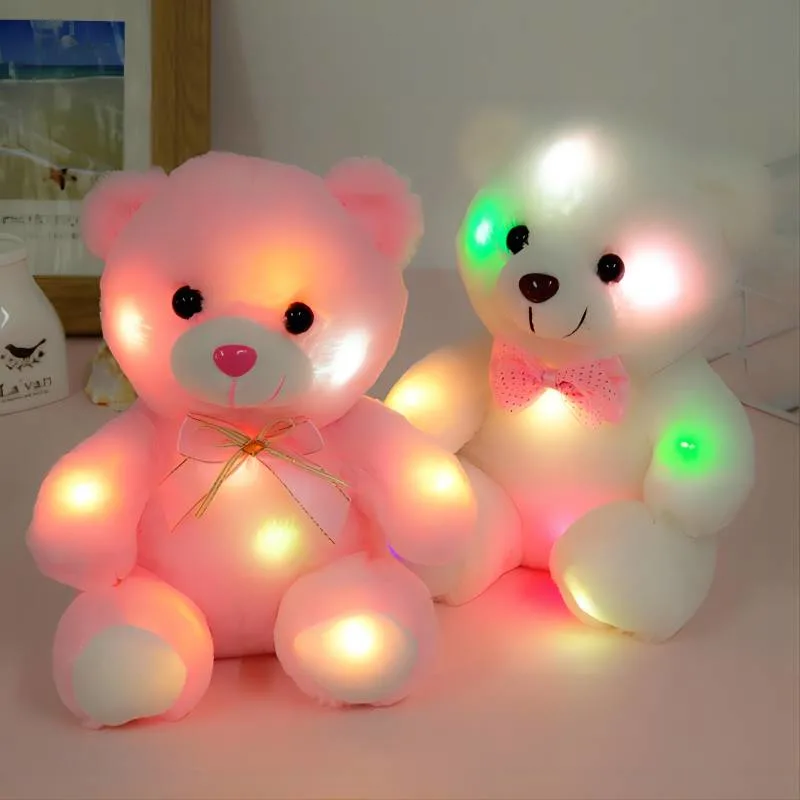 Teddy Bear Soft Night Glow Companion Doll