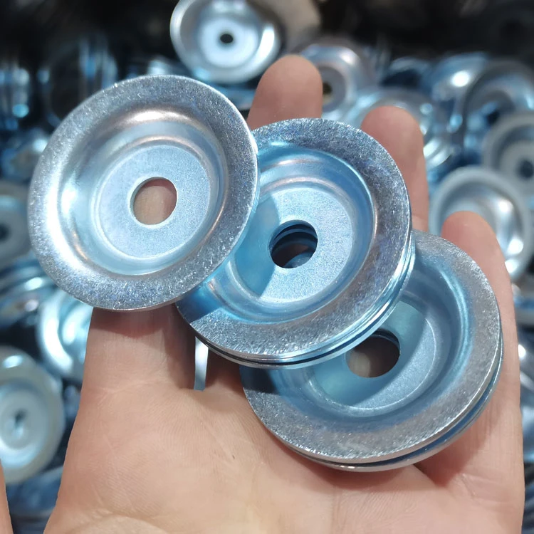 Stainless Steel Cup Spring Washer Galvanized Carbon Steel Screw Cup Washers