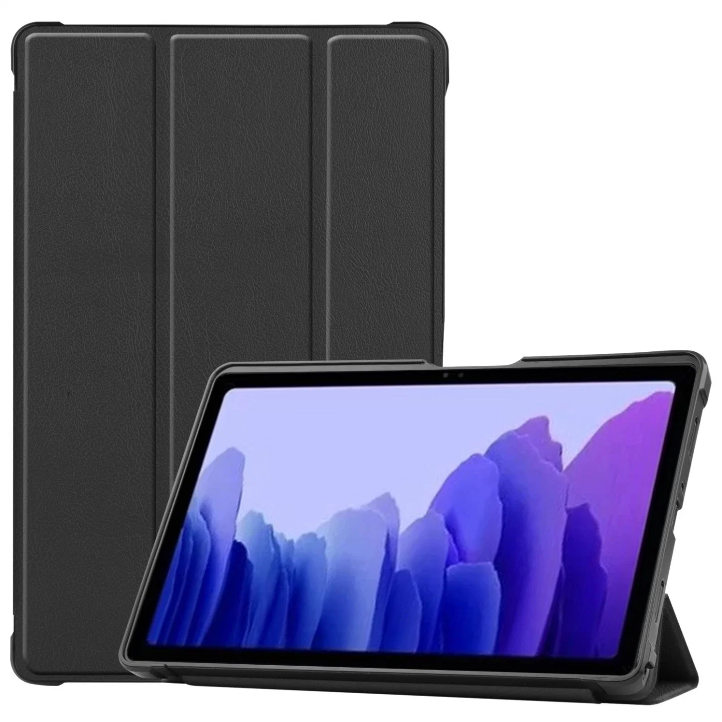 PU Leather Tri-Folding Hard Shell Tablet Case for Samsung Galaxy Tab A7 10.4" 2020