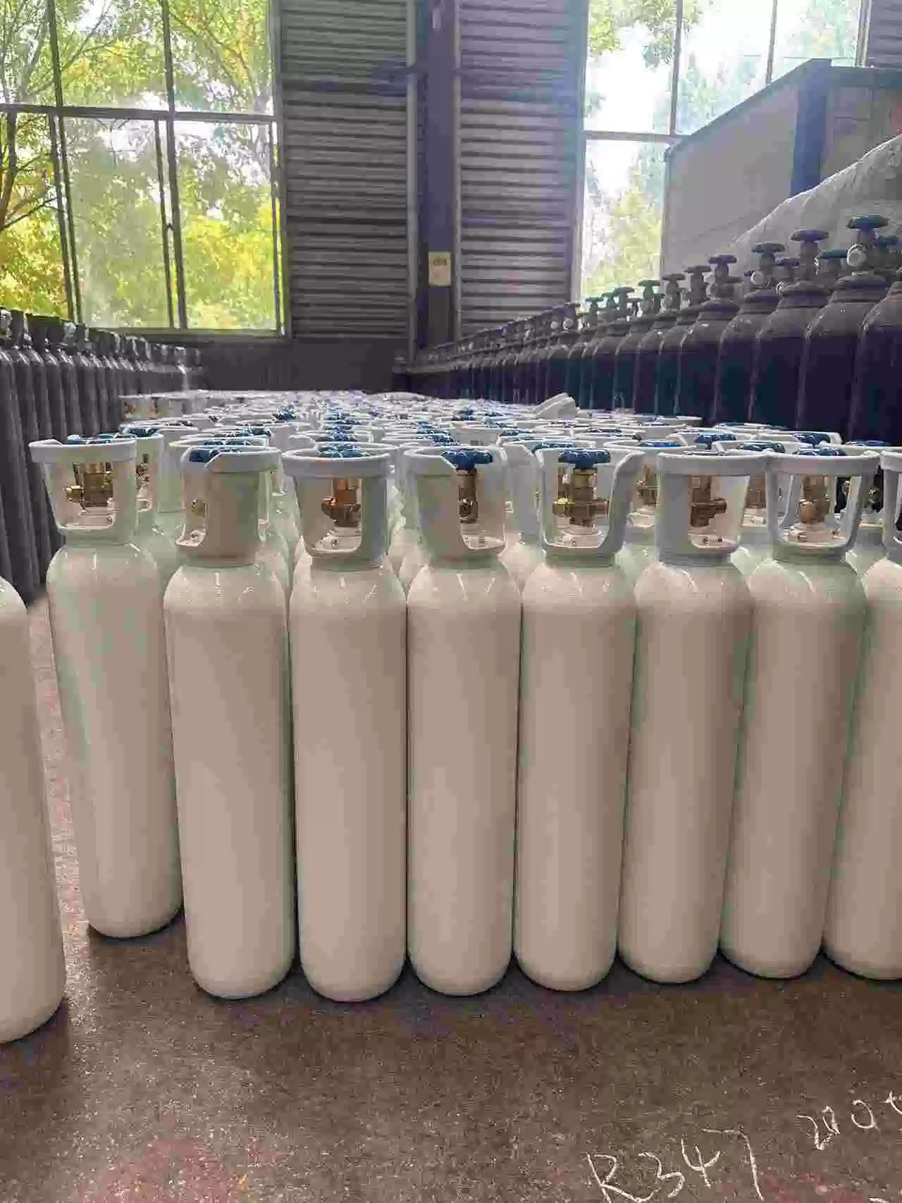 ISO Tped High Pressure 40L Medical Oxygen Gas Cylinder