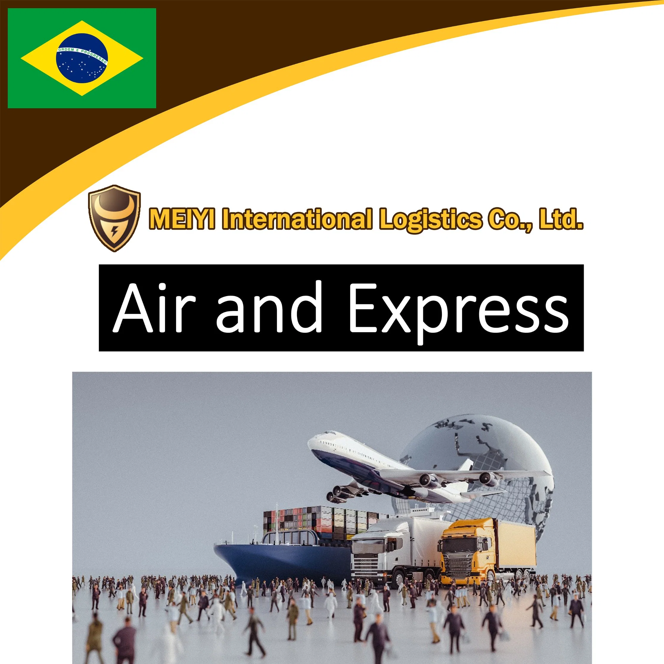 El servicio de envío Gastos de envío del transportista a Brasil expreso internacional Air Freight shipping logistics mercancías agente transitario