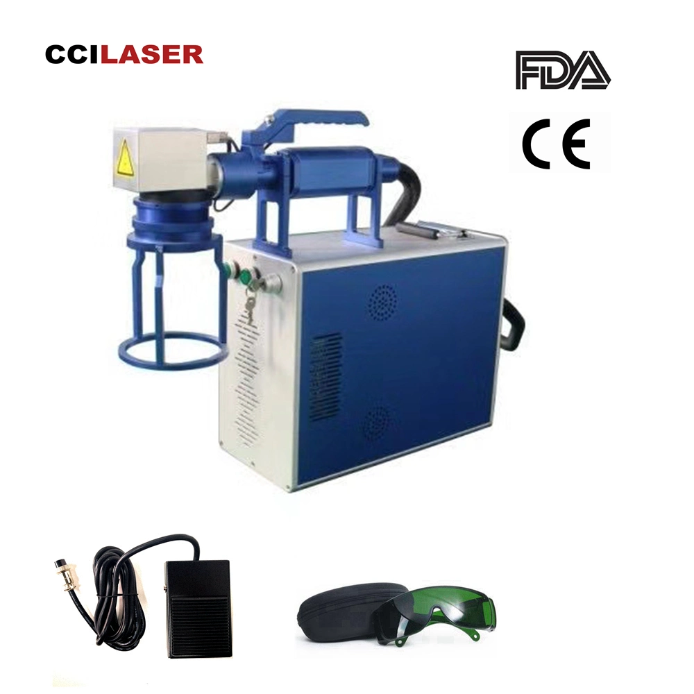 الألياف/CO2/UV/Mopa Laser Marking Machine/Engraving Equipment/Logo Printing Machine for Metal/Plastic/Glass/Jewellery/Jewellery