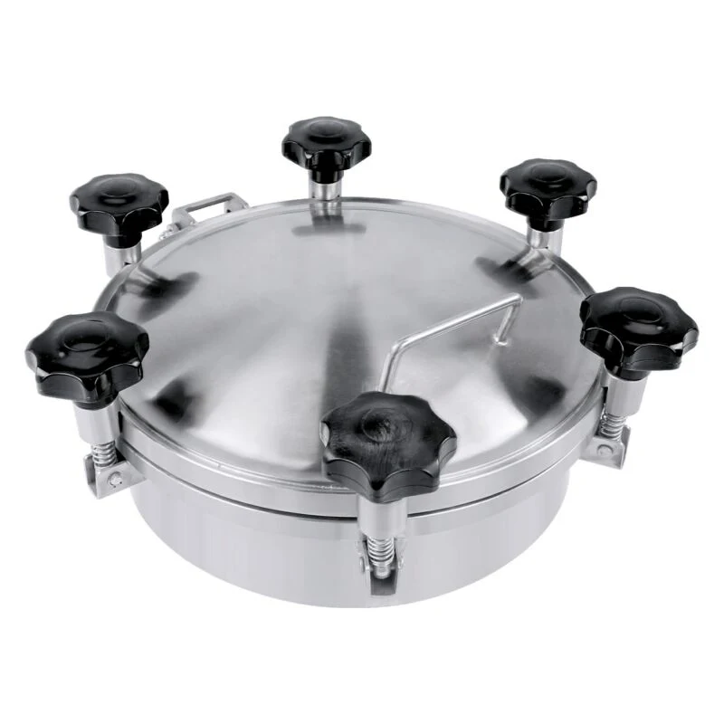 CE Donjoy Sanitary Stainless Steel Pressure Manhole for Tank Cover