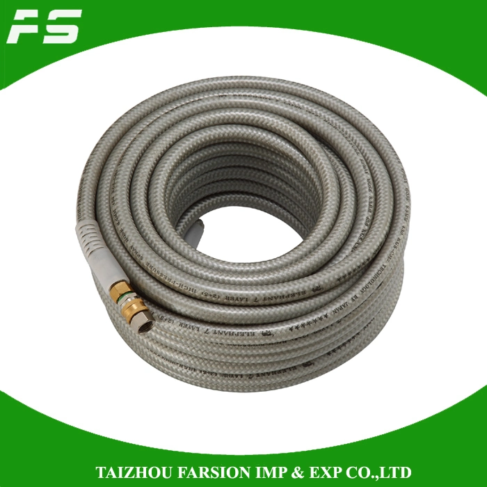 Korea Technology 8.5mm Yellow High Pressure Air Compressor Spray Hose with Polyester Textile Reinforcement
