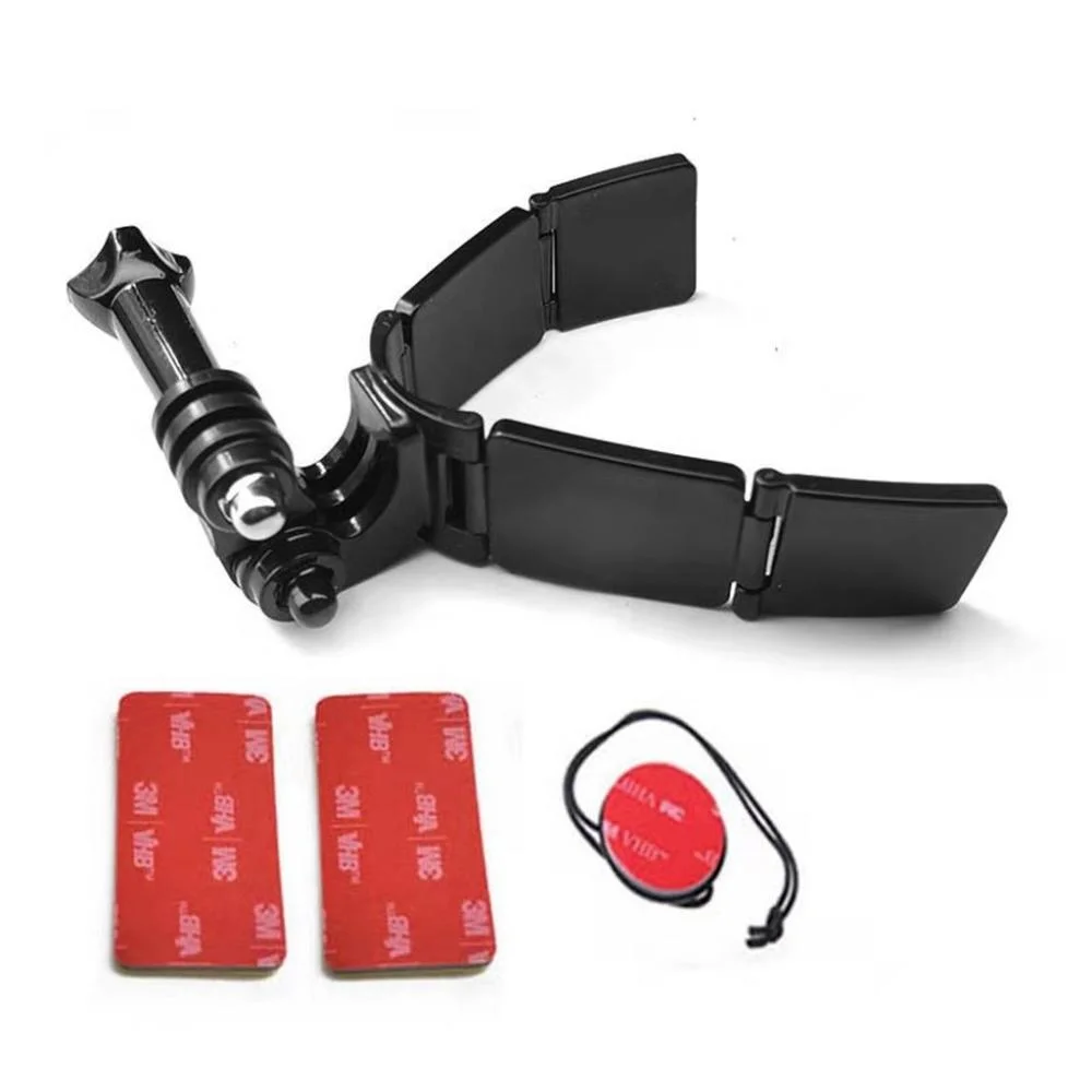 Las cámaras de acción Moto cascos Accesorios Kit de montaje en la barbilla para Gopro Wyz20484