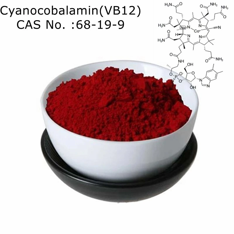 Cianocobalamina Vb12/ la vitamina B 12 CAS 68-19-9 para uso alimentario