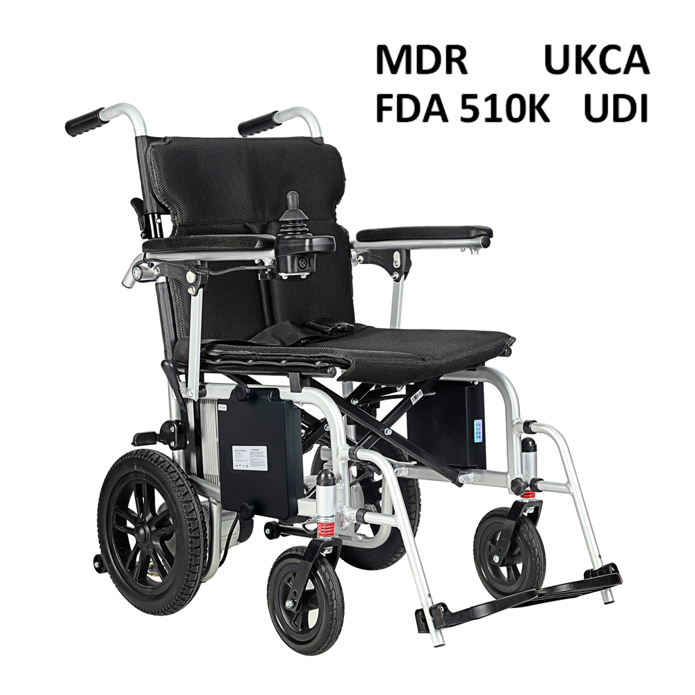Ksm-509 Buy Portable Lightweight Only 16.5 Kgs Foldable Electric Wheelchair Smart Drive Medicare Wheel Chair for Disabled