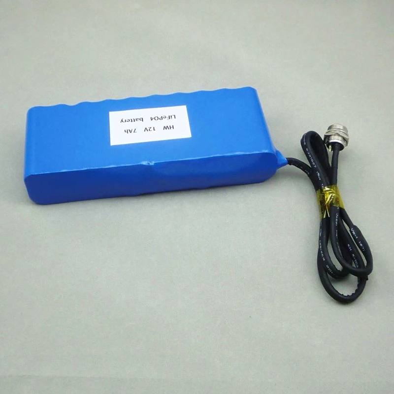 Rechargeable Solar Storage 12V 7ah Lithium LiFePO4 Battery with BMS and PVC