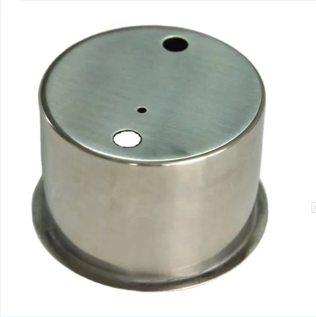 OEM Customized Stamping Stainless Steel Drum Stainless Steel 304 316 Fabrication Deep Drawing Container Aluminum Stretch Forming Stretching Part