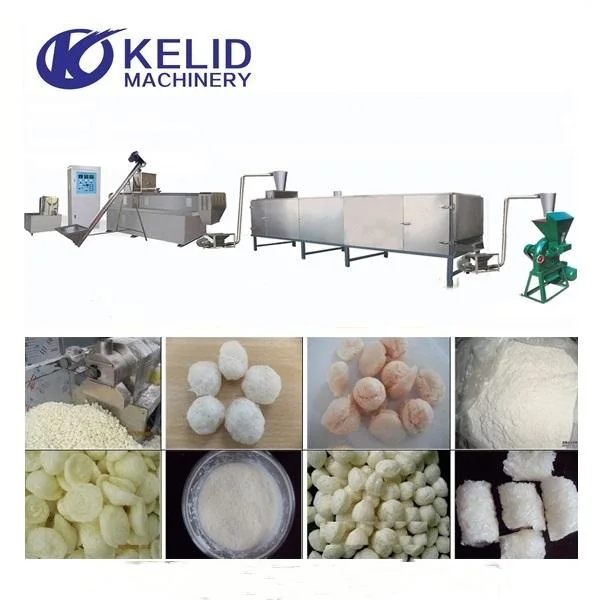 500kg/H Textile Field Used Pregelatinized Modified Cassava Starch Extrusion Machine