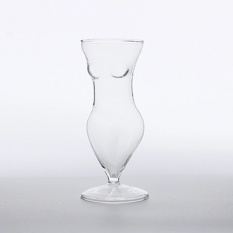 150ml Women Body Shape Glass Cup Bar Cocktail Wineglass