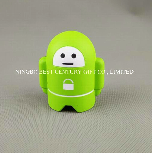 Wholesale New Items PU Squeeze Artificial Toy Stress Robot Design