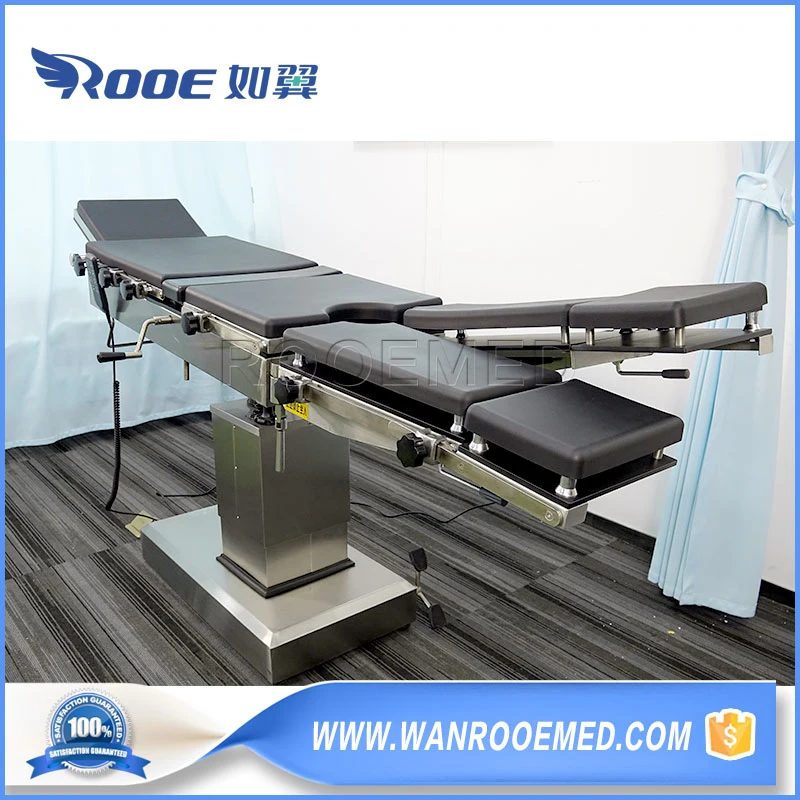 Aot8801A Medical Orthopedic Surgery C-Arm Compatible Electric Surgical Operating Table with Waist Bridge