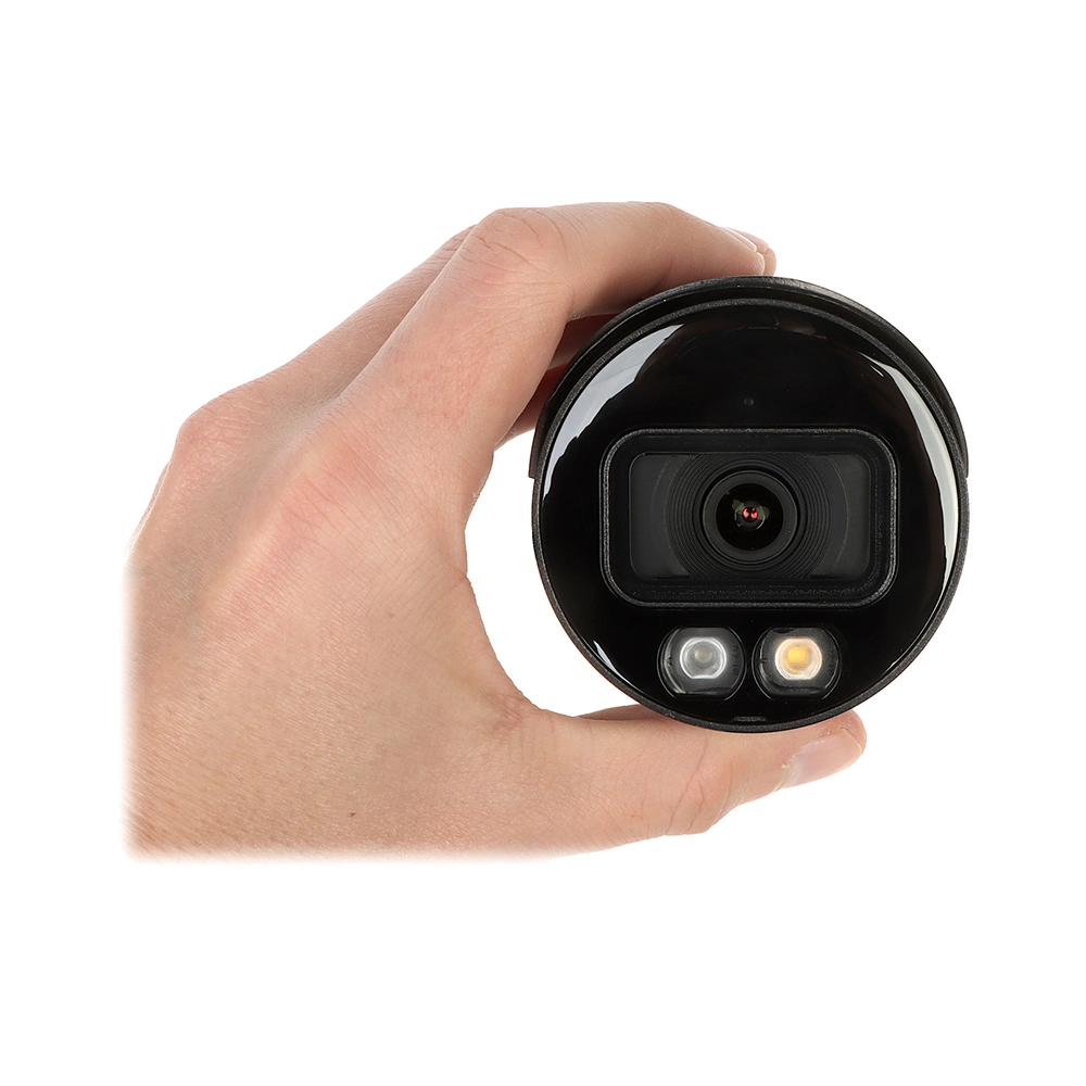 Micro intégré 2MP Poe de vision de nuit couleur de la sécurité IP Caméra de vidéosurveillance avec support après-vente