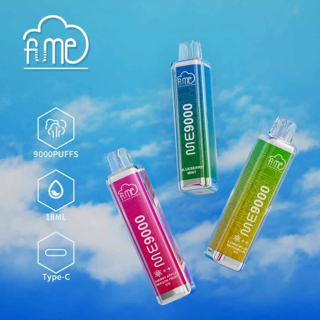 Prix de gros Vape jetable fume me 9000 puffs fume Ultra E-cigarette électronique VAPE