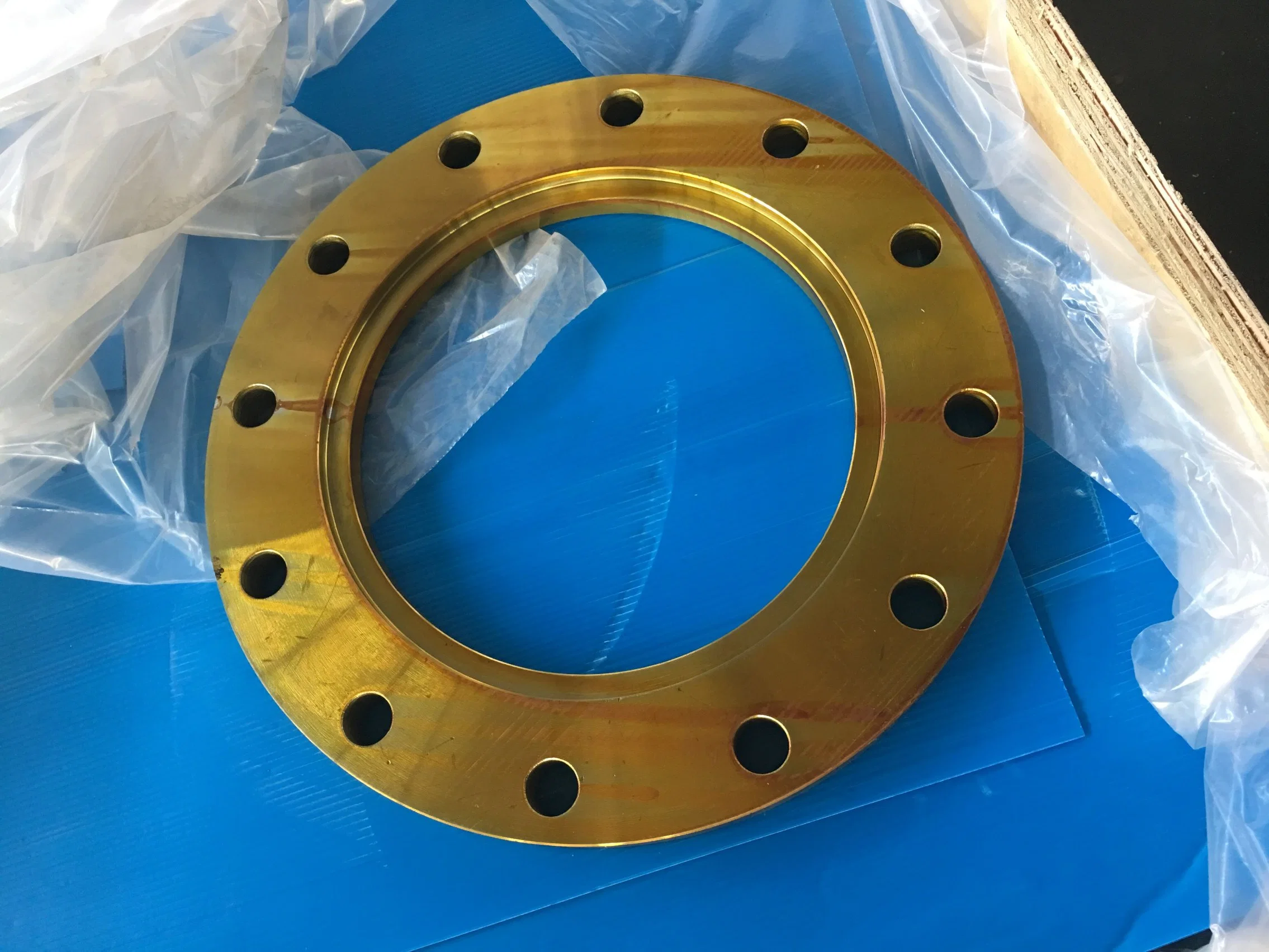 JIS B2220 Ss400 Yellow Painting Plate Weld Neck Flange