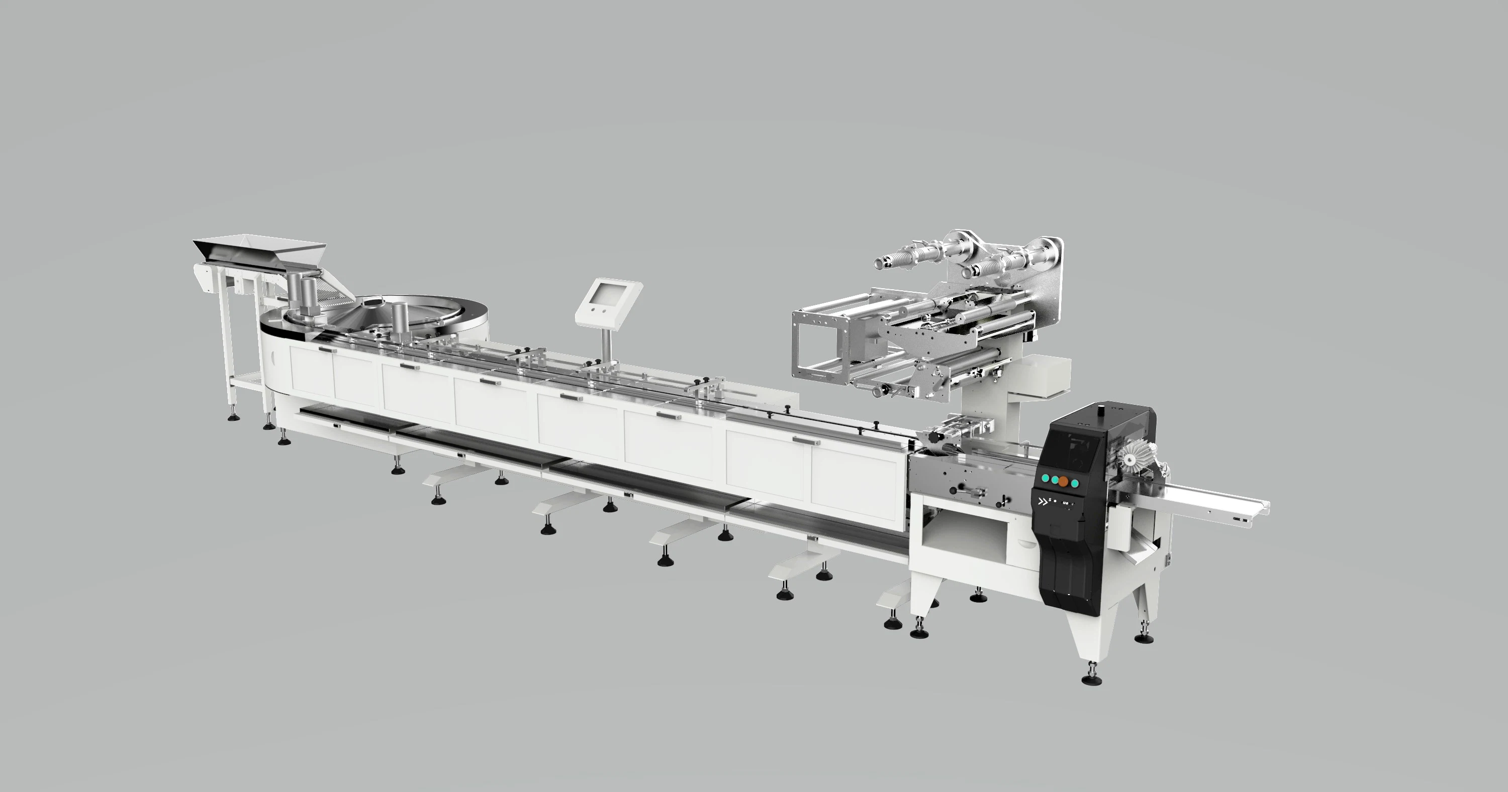 Full Automatic Marshmallow Packing Line, Packing Solution