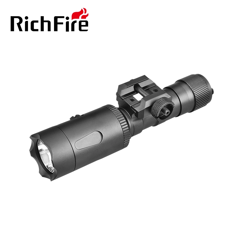 Richfire Red Laser 1200lm Tactical Light with Mouse Tail Switch