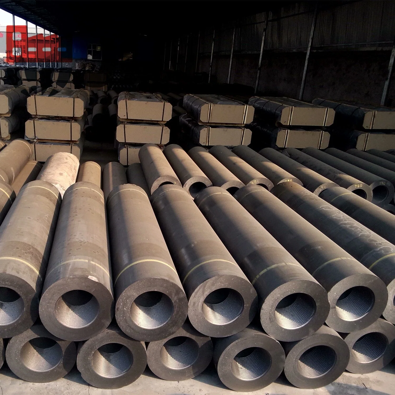 High quality/High cost performance  Extruded Graphite Electrode Graphite Rod Processing Factory