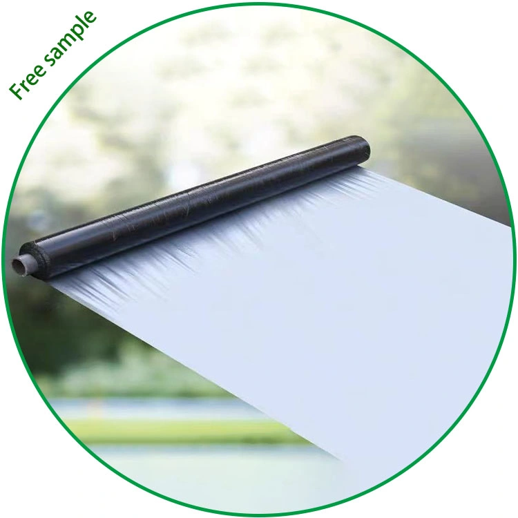 LDPE transparente/Blanco/Negro/Plata plástico agrícola película de protección UV Mulch