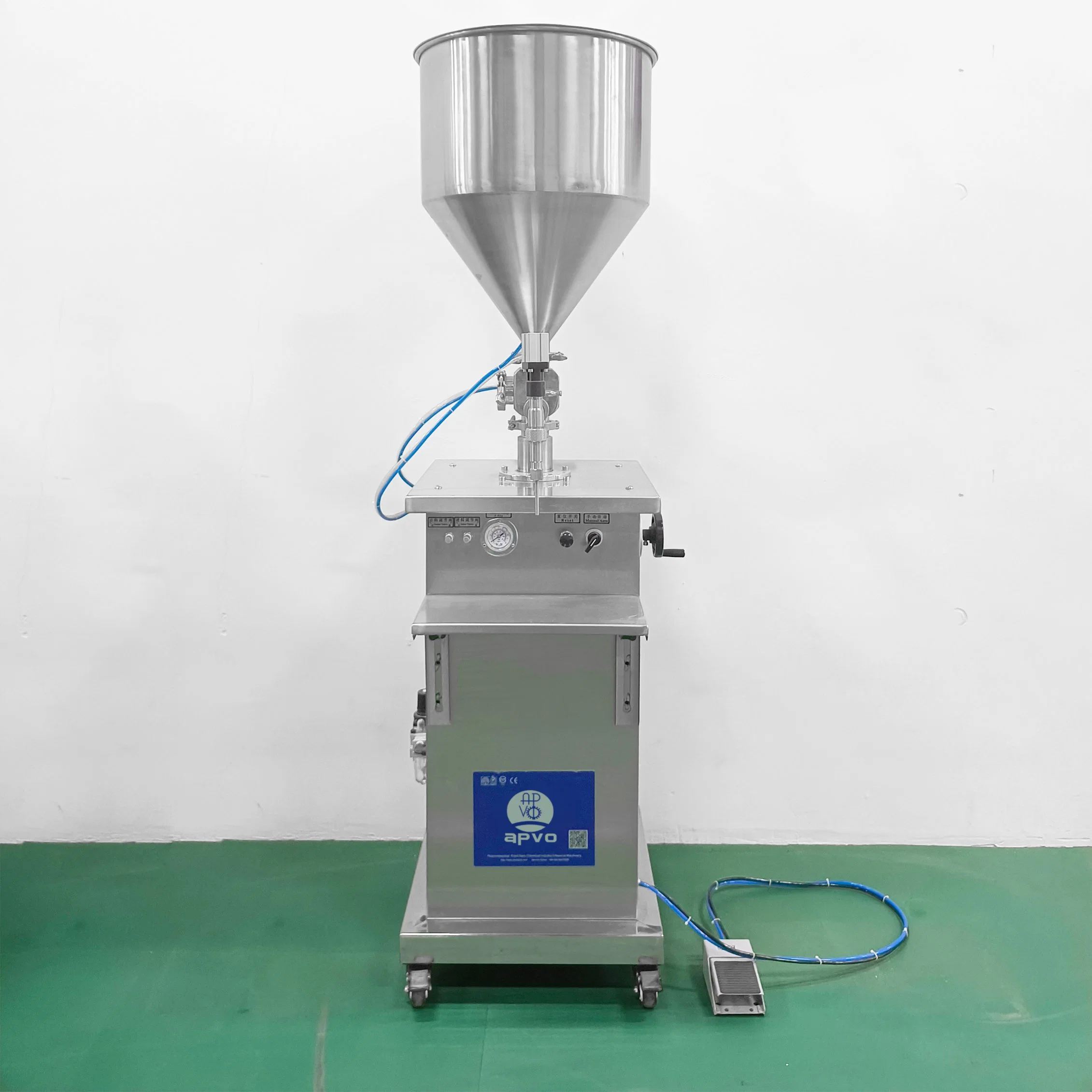 Single Head Semi Automatic Manual Pneumatic Bag Cup Bottle Juice Water Liquid Filling Machines