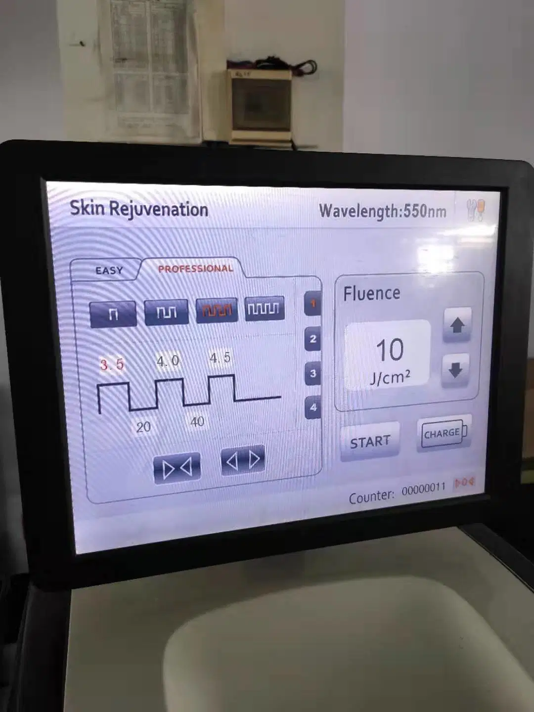 Aprobado ce médica Depilación IPL portátil máquina en la clínica y SPA