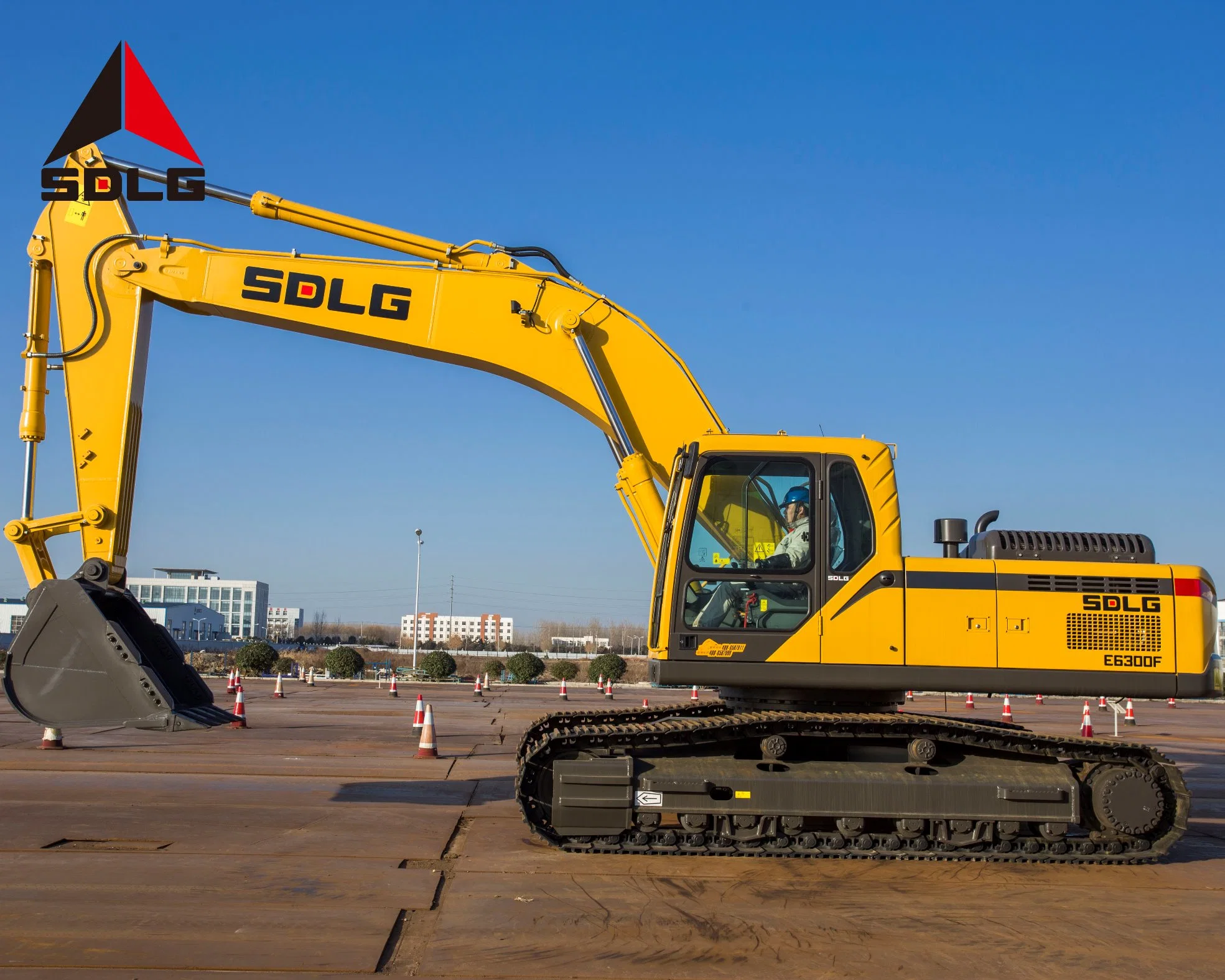 Sdlg 36t-E6300f Medium Hydraulic Excavator with Double Pump