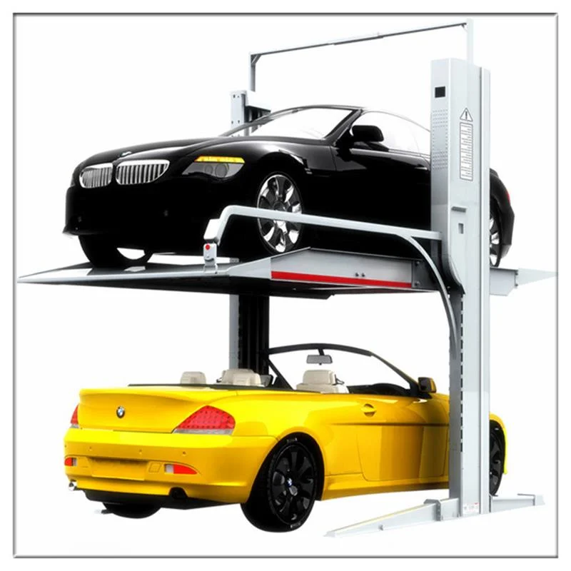 Two Post Simple Lifting Automatic Car Parking Lift System