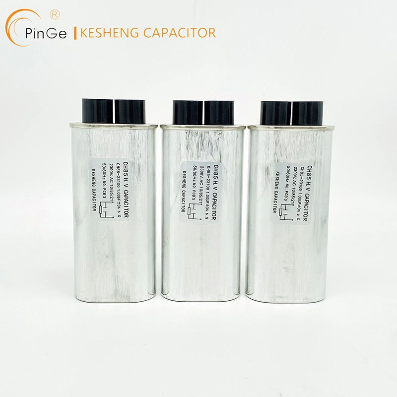 Ks Pinge CH85 Customization High Voltage Capacitance Microwave Oven Aluminum Case Capacitors