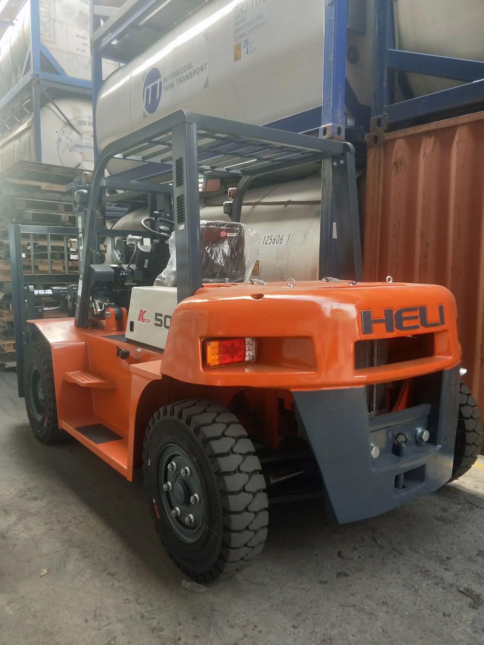 Heli Cpcd50 5 Tons Diesel Forklift Truck with Quanchai Engine Cheap Price