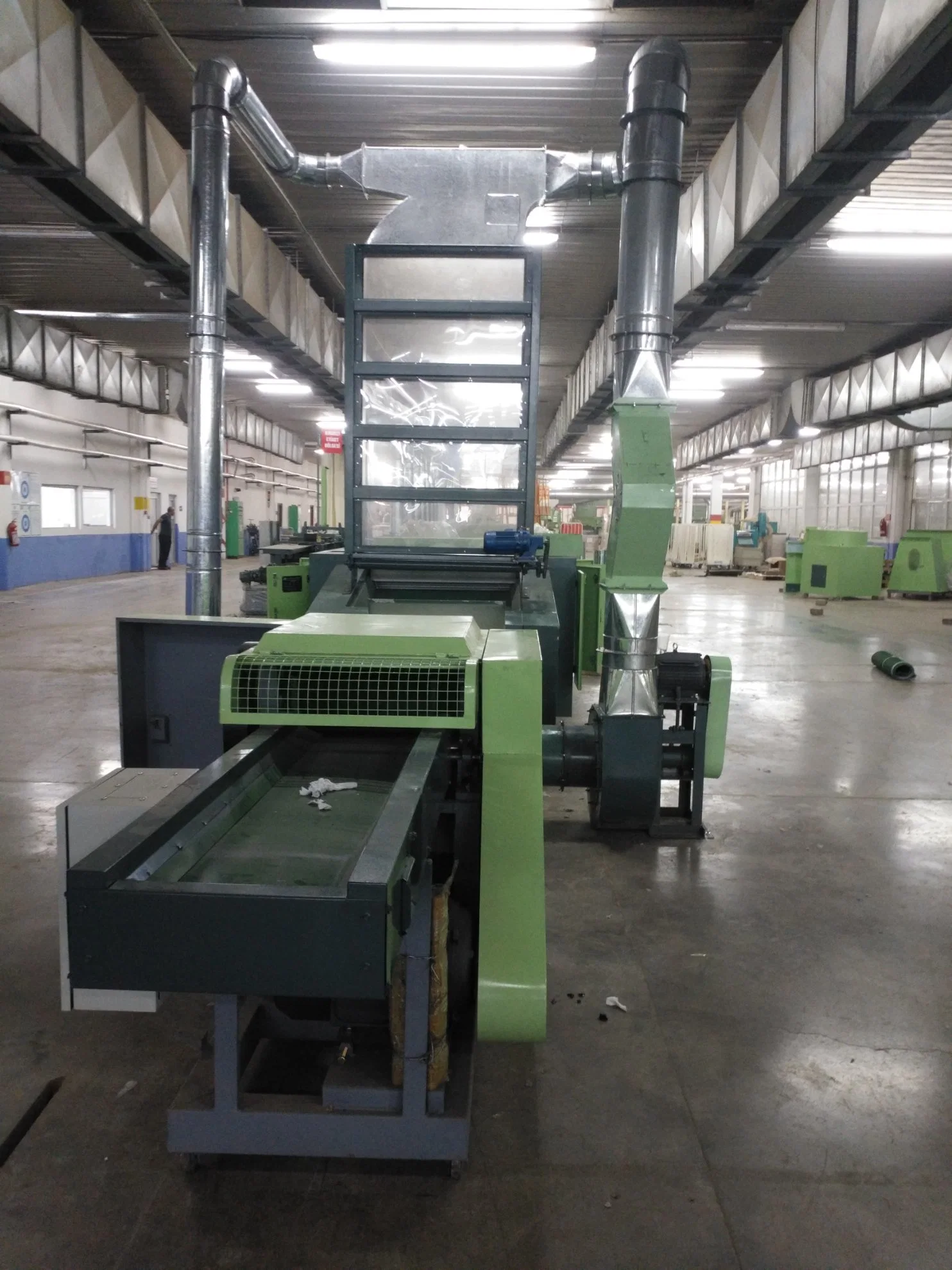 Textile Waste Recycling Waste Clothes Yarn Jeans Machine Opening Fiber Opening Cleaner Production Line