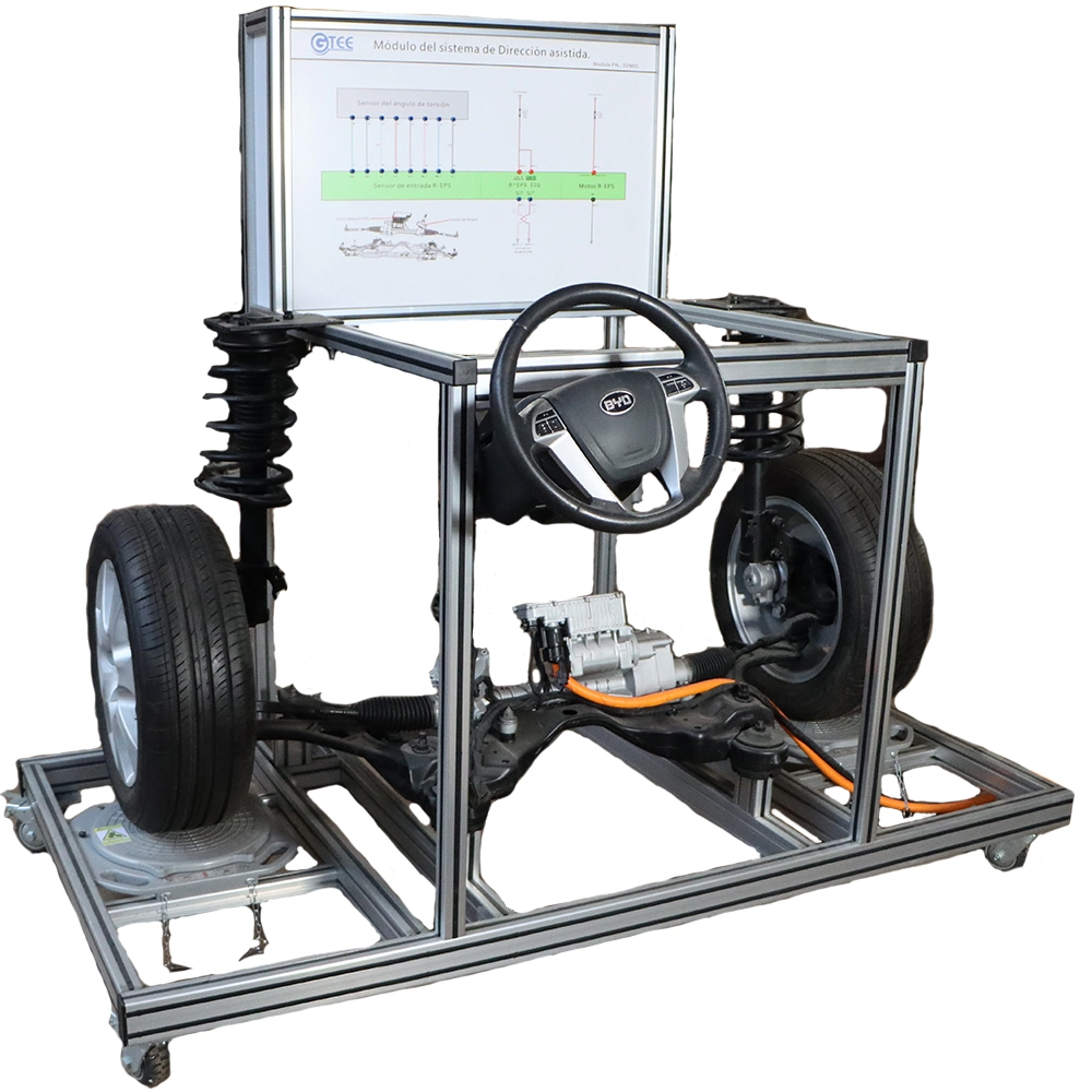 Pure Electric Vehicle Integrated Automotive Training System Didactic Equipment for Schools