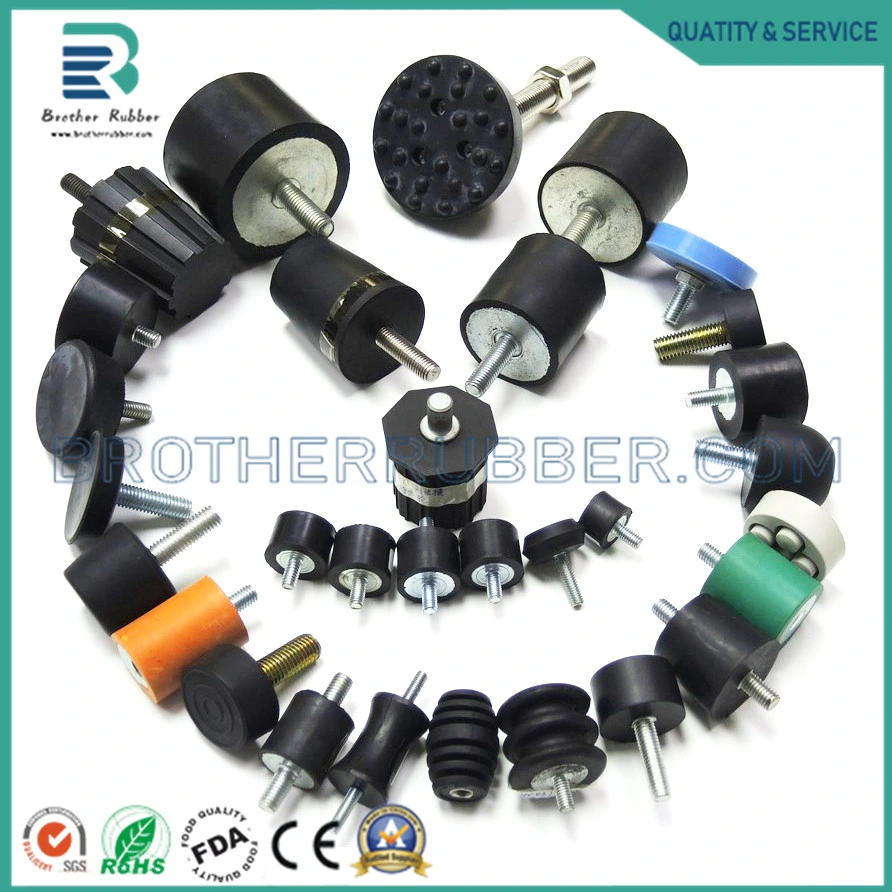 Anti-Vibration Damper Rubber Metal Bonded Parts for Car Air Compressors Pump