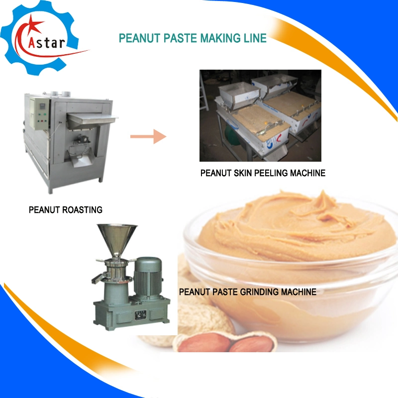 Simple fonctionnement facile de faire en acier inoxydable Peanut Butter Making Machine