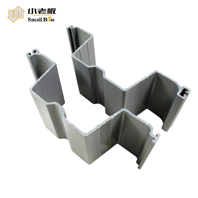 PVC Foamwork Fillet Plastic Sheet Pile The Trench Pile Grey Color 10mm Thickness