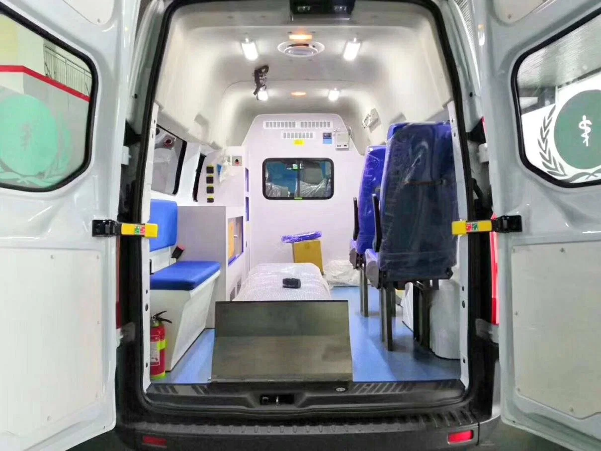 New Brand Gasoline Ford Ambulance Vehicle