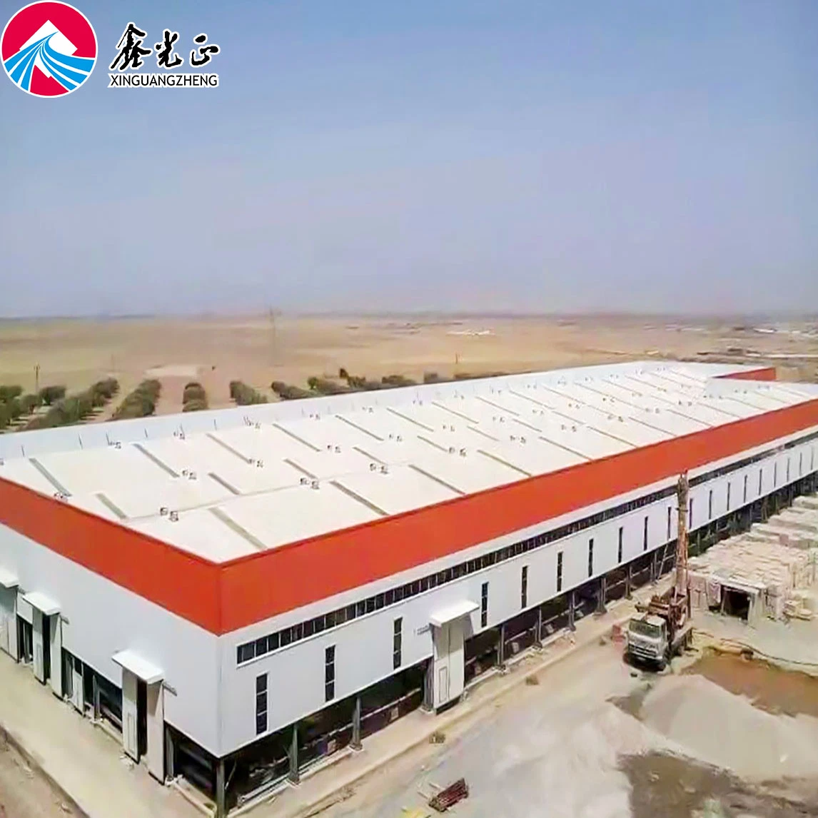 Customized Prefab Metal Construction Prefabricated Steel Structure Modular Warehouse for Africa