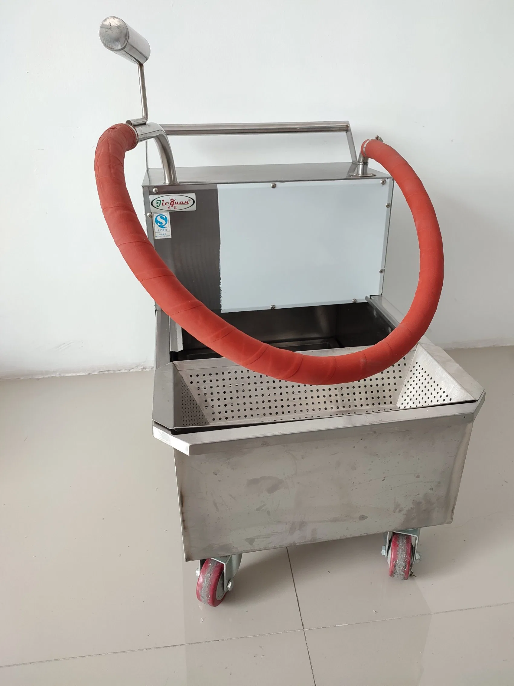 Stainless Steel 35L Oil Filter Cart Machine for Commercial Use