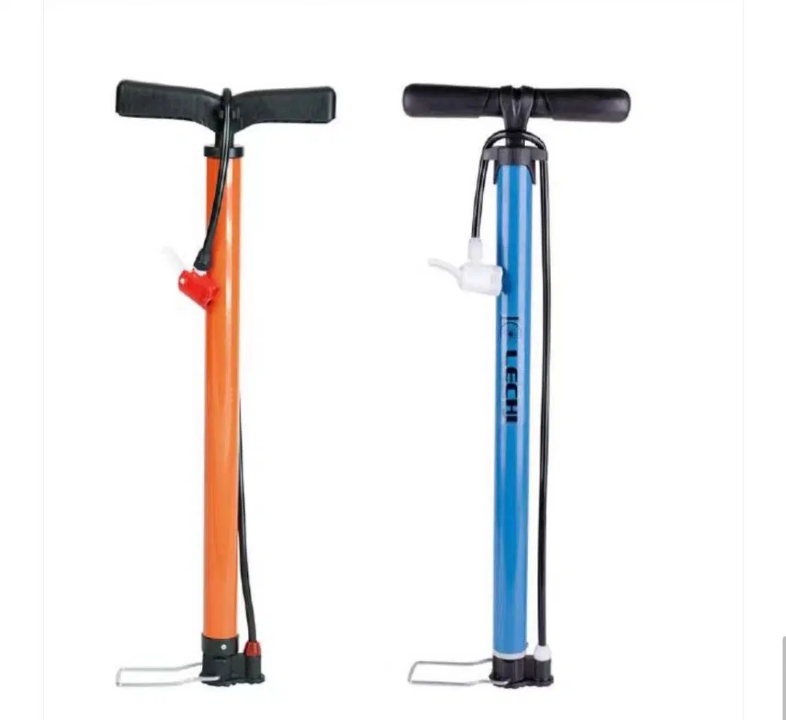 Hot Sale Multiple Function Bicycle Accessories Pump with Pressure Gauge Bike Pump