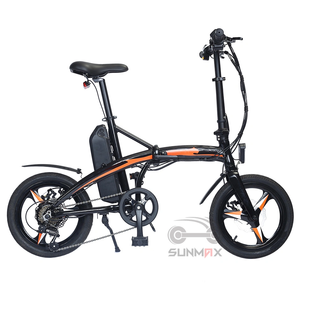 250W 16 pouces 10ah pliage de la batterie de petits Dirt Bike avec voyants