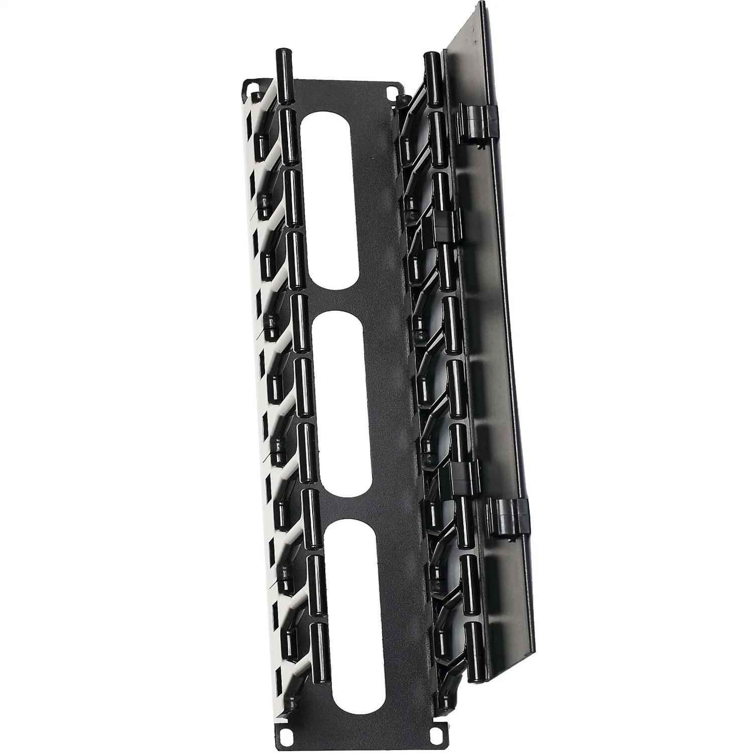 Tooless Mounting 19 Inch Server Network Rack Cabinet Accessories-Ventical Cable Manager