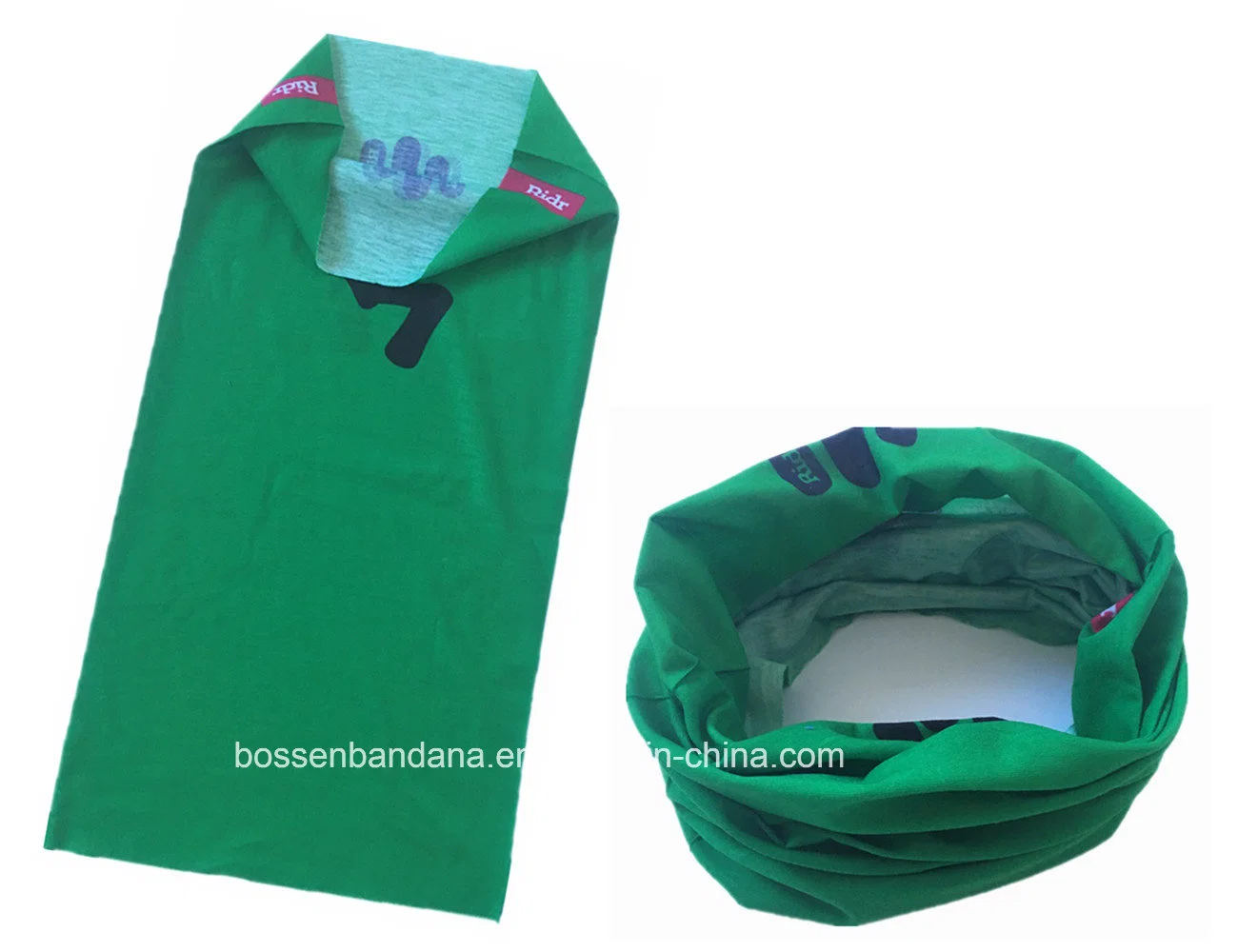 Original Factory Produce Custom Logo Printed 25*50cm Microfiber Multifunctional Neck Warmer