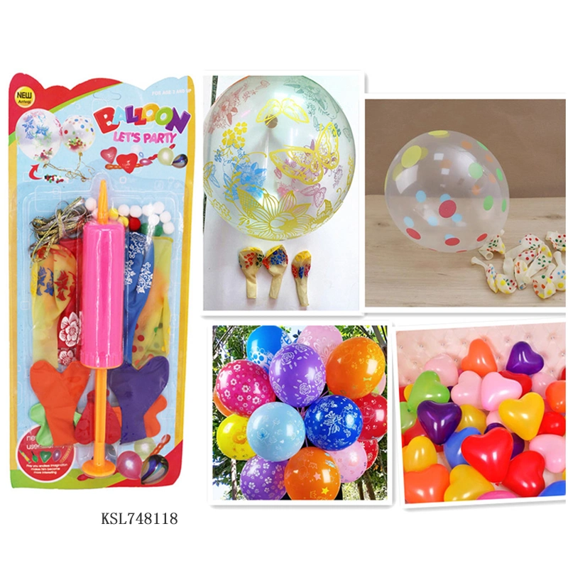 Factory Wholesale/Supplier Printed Balloons Christmas Day Wedding Party Supplies Decor Colorful Various Styles Printed Balloon