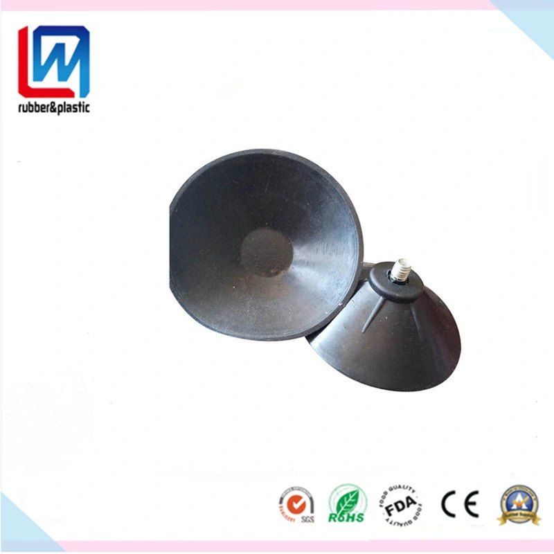 Plastic Customized Small PVC Rubber Suction Cups with Screw